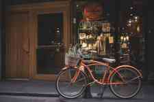 Helena West Side: street, bike, bicycle