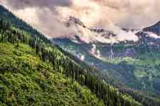 Helena: mountains, Glacier National Park, trees