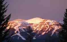 Helena: Sunset, mountain, ski resort