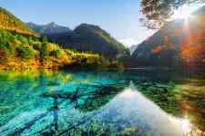 Helena Valley Northwest: lake, jiuzhai valley national park, jiuzhaigou